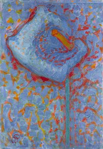 Arum Lily, 1908-1909. tekijältä Piet Mondrian