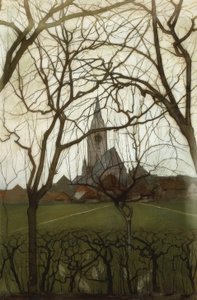 Dorpskerk (kyläkirkko); Jacobskerk, Winterswijk tekijältä Piet Mondrian