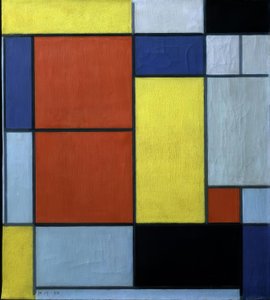 Koostumus II tekijältä Piet Mondrian