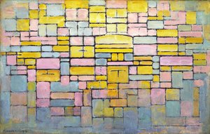 Taulukko nro. 2 / Koostumus nro. V tekijältä Piet Mondrian