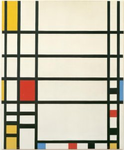 Trafalgar Square tekijältä Piet Mondrian