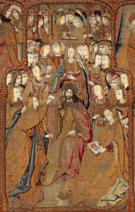 Jumalanäidin voitot tai kultaiset varpuset, n. 1500-02 (kuvakudos)