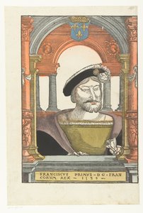Ranskan kuninkaan (1494-1547), Bretagnen herttua ja Provencen kreivi Francis I:n muotokuva