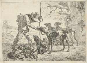 Caçador amb set gossos Diferents animals (títol de la sèrie) acabat