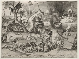 Seitsemän kuolemansyntiä: Viha tekijältä Pieter Bruegel
