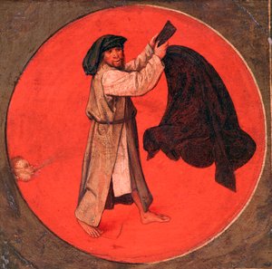 Hän ravistaa takkiaan tuulen mukaan, c1558-1560 tekijältä Pieter Bruegel the Elder
