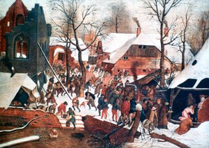 The Adoration of the Magi, c1567 tekijältä Pieter Bruegel the Elder
