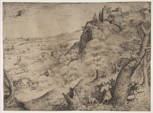 Kanin metsästys, 1560. tekijältä Pieter Bruegel the Elder
