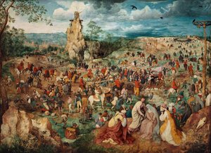 Saksa: Kreuztragung Christi Kulkue Golgatalle
