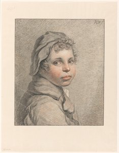 Pojan opiskelupää tekijältä Pieter Christoffel Wonder (signed by artist)