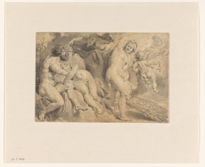 Zeuksen ja Heran pettämä Ixion Ixion käsittää pilven Nephelen, joka on ottanut Heran muodon tekijältä Pieter Claesz. Soutman (rejected attribution)