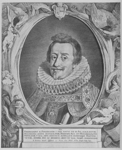 Ferdinand II, Pyhän Rooman keisari, kaiverrus Pieter van Sompel, 1644