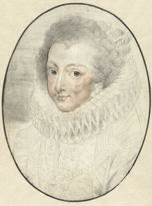 Muotokuva Elisabetista, espanjalaisen Philip IV:n puolisosta
