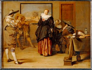 Tanssitunti 1627 ... tekijältä Pieter Codde