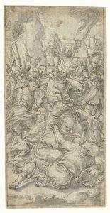 Kristuksen vankeus tekijältä Pieter Coecke van Aelst (I)