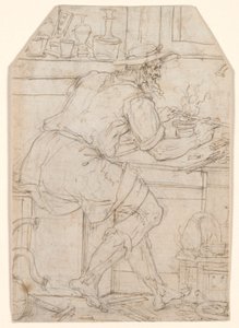 Käsityöläinen työssä tekijältä Pieter Coecke van Aelst