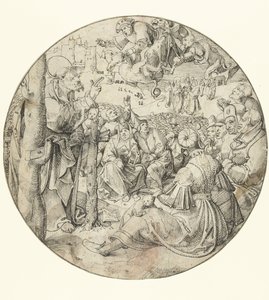 Pietari kaataa Simon taikurin tekijältä Pieter Cornelisz. genaamd Kunst