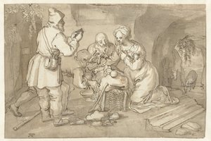 Paimenten palvonta tekijältä Pieter Cornelisz. van Rijck
