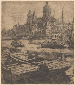 Pyhän Nikolauksen basilika Amsterdamissa tekijältä Pieter Dupont