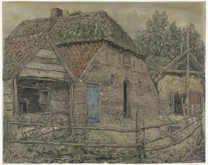 Iso navetta, jonka edessä sikaa tekijältä Pieter Dupont