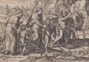 Nuoruus, ihmiselämän kulku, 1570. tekijältä Pieter Furnius