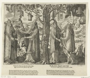 Rooman epäjumalanpalveluksen puu, noin 1570
