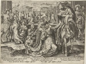 Sabiinien ja roomalaisten välinen sovinto Kuvauksia Rooman historiasta (sarjan nimi) tekijältä Pieter Jalhea Furnius