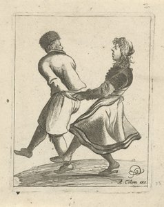 tanssiva pariskunta