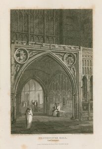 Westminster Hall tekijältä Pieter Jansz. Quast