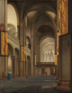 Utrechtin Mariakerkin nave ja kuoro Utrechtin Mariakerkin nave ja kuoro lännestä katsottuna