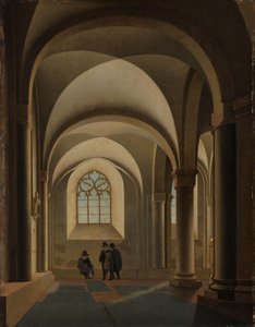 Mariakerkin eteläisen käytävän läntisimmät lahdet Utrechtissa tekijältä Pieter Jansz Saenredam