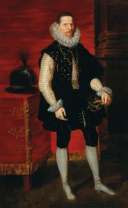 Albert VII, Itävallan arkkiherttua 1559-1621 muotokuva. tekijältä Pieter Paul Rubens