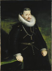 Itävallan arkkiherttua Albertin muotokuva 1559-1621, Espanjan Alankomaiden kuvernööri, 1616. tekijältä Pieter Paul Rubens