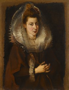 Nuoren naisen muotokuva ketjulla, 1605-1606. tekijältä Pieter Paul Rubens