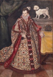 Muotokuva määriläisestä naisesta. tekijältä Pieter Pietersz the Younger