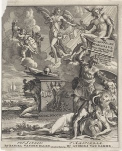 Nimilehti: European Mercurius, 14. pala, 1. osa, 1703 tekijältä Pieter Sluyter