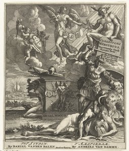 Nimisivu: European Mercury Fourteenth Piece Part One, 1703 tekijältä Pieter Sluyter