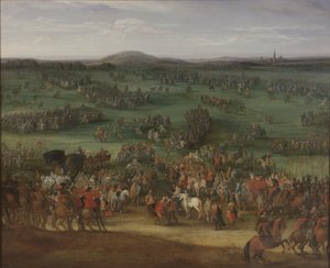 Nördlingenin taistelu 6. syyskuuta 1634 1634. tekijältä Pieter Snayers