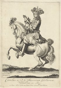 Retrat eqüestre del rei Carles XI de Suècia finlandès