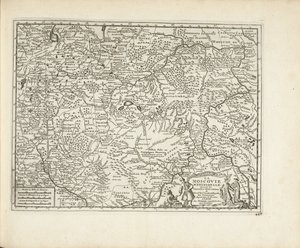 Moskovan kartta, 1726 tekijältä Pieter Van der Aa