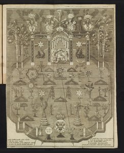 Ilotulitus juhlavuoden kunniaksi, 1767 tekijältä Pieter Wauters