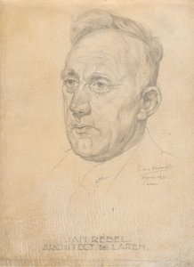 Arkkitehti Jan Rebelin muotokuva tekijältä Pieter Willem van Baarsel