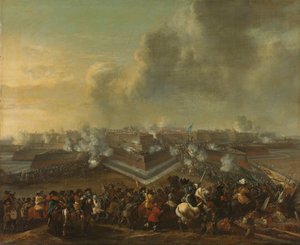 Hyökkäys Coevordenin kaupunkiin 30. joulukuuta 1672 tekijältä Pieter Wouwerman