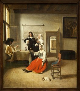 Juomari tekijältä Pieter de Hooch