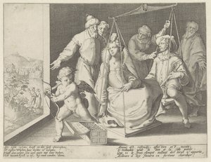 Häät mittakaava tekijältä Pieter de Jode (I) (attributed to)