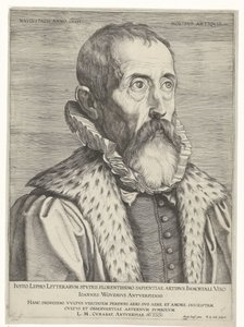 Justus Lipsiuksen muotokuva tekijältä Pieter de Jode (I)