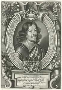 Portret van Johann von Reumont Peacemakers of the Christian World (sarjan nimi)