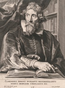 Kuuluisa Erycius Putean historiografi, kuninkaallinen professori neuvoston jäsen jne.