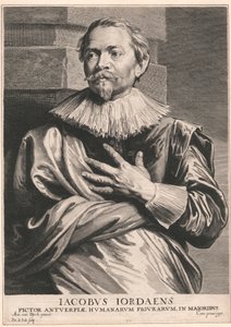 Jacobus Jordaens, antwerpenilainen ihmishahmojen maalari, pääaineissa