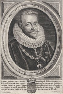 Itävallan arkkiherttua Albert VII:n muotokuva, n. 1650.